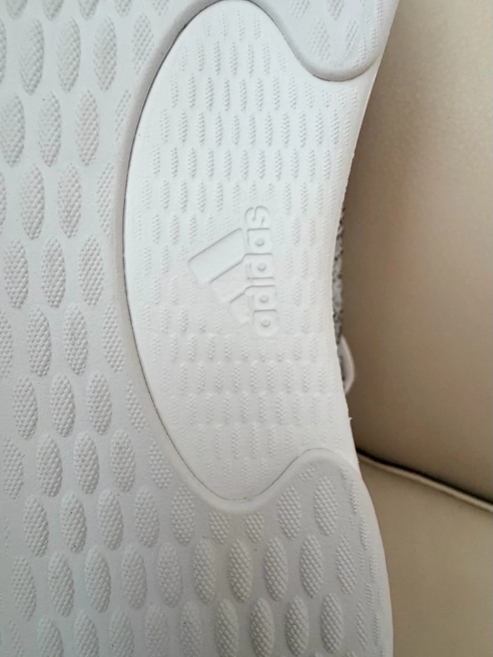 Adidas Cloudfoam Pure SPW Women Shoes Size 9 Grey White Running Sneakers IF3393